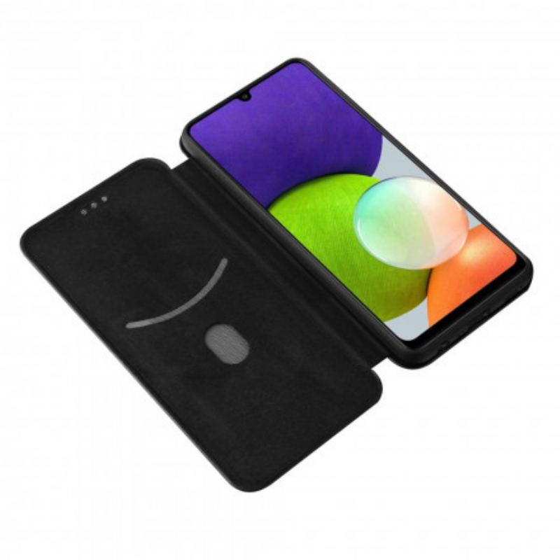 Cover Samsung Galaxy A22 Flip Cover Kulfiber