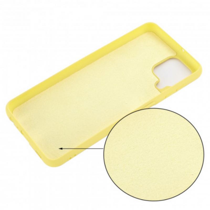 Cover Samsung Galaxy A22 Flydende Silikone Med Snor