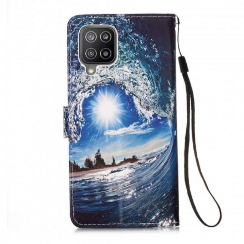 Flip Cover Samsung Galaxy A22 Elsker Bølgen