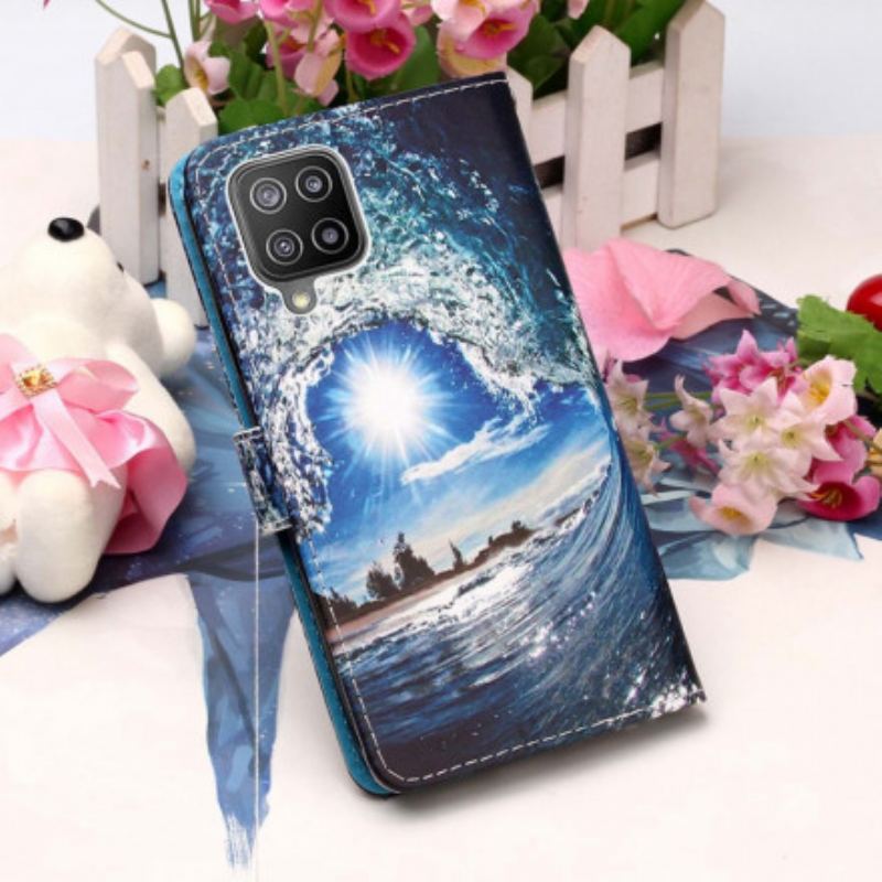 Flip Cover Samsung Galaxy A22 Elsker Bølgen