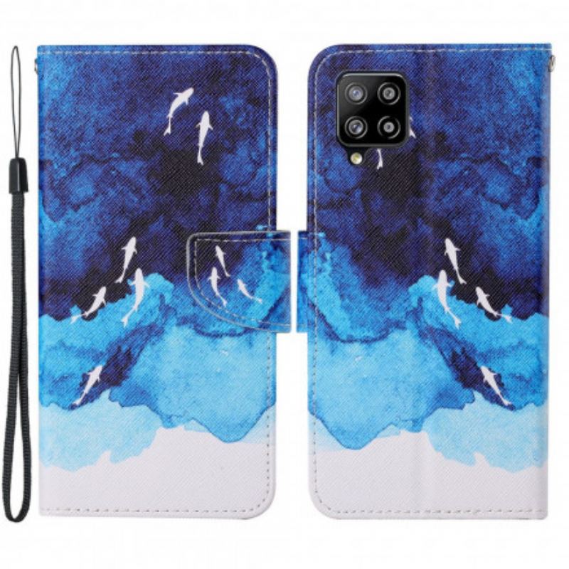 Flip Cover Samsung Galaxy A22 Hav Med Rem
