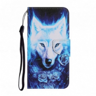 Flip Cover Samsung Galaxy A22 Hvid Ulv