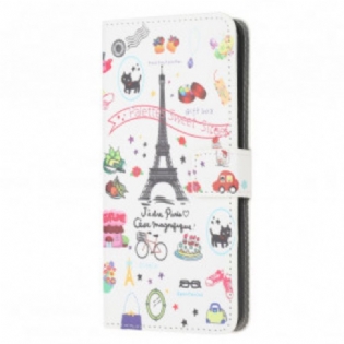 Flip Cover Samsung Galaxy A22 Jeg Elsker Paris