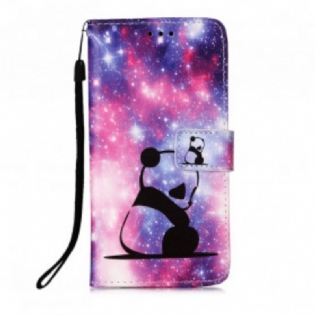 Flip Cover Samsung Galaxy A22 Panda Galaxy
