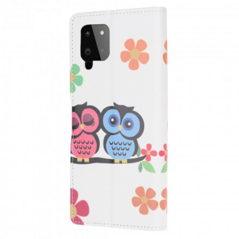 Flip Cover Samsung Galaxy A22 Par Ugler