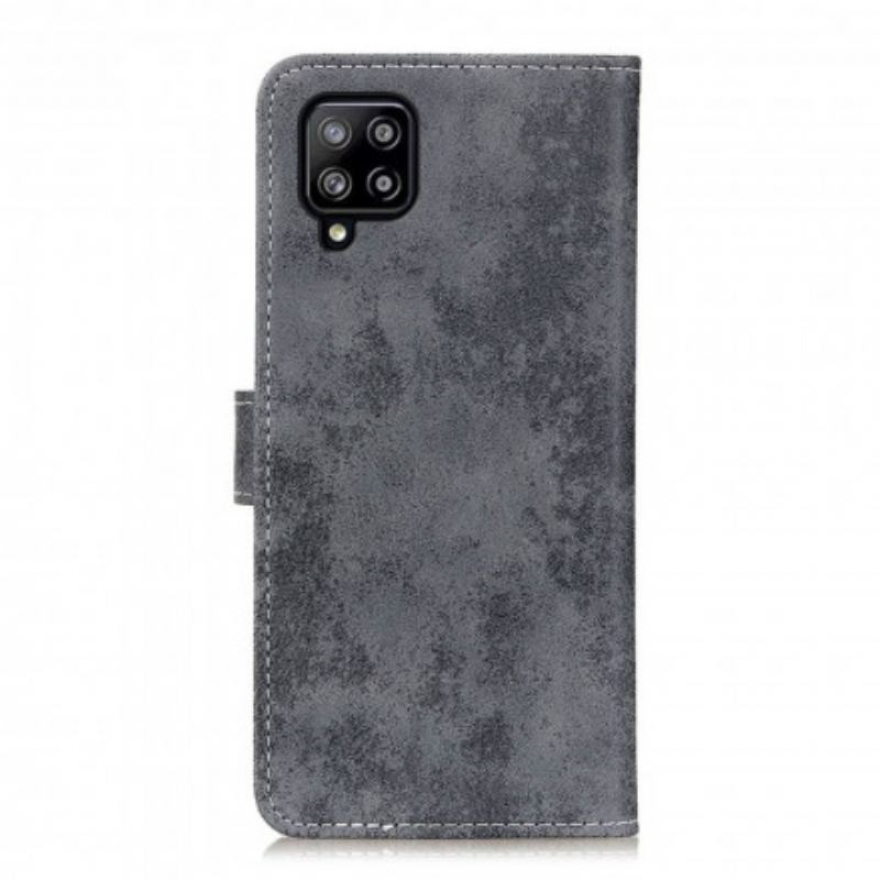 Flip Cover Samsung Galaxy A22 Vintage Lædereffekt