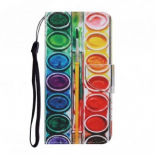 Læder Cover Samsung Galaxy A22 Maling