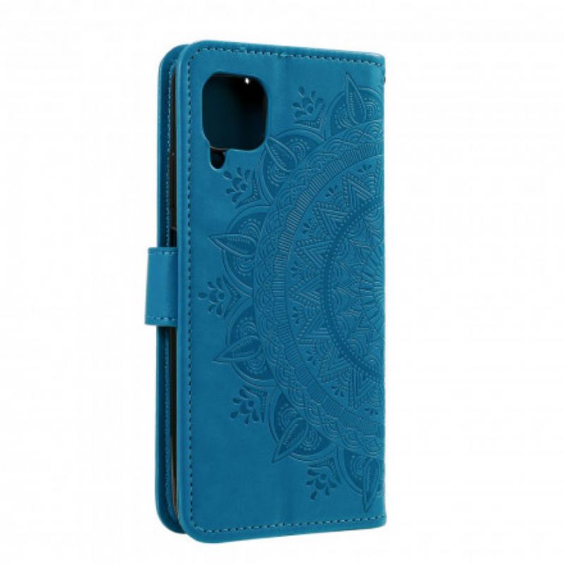 Læder Cover Samsung Galaxy A22 Sol Mandala