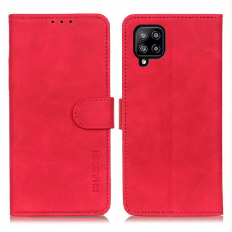 Læder Cover Samsung Galaxy A22 Vintage Mat Lædereffekt Khazneh