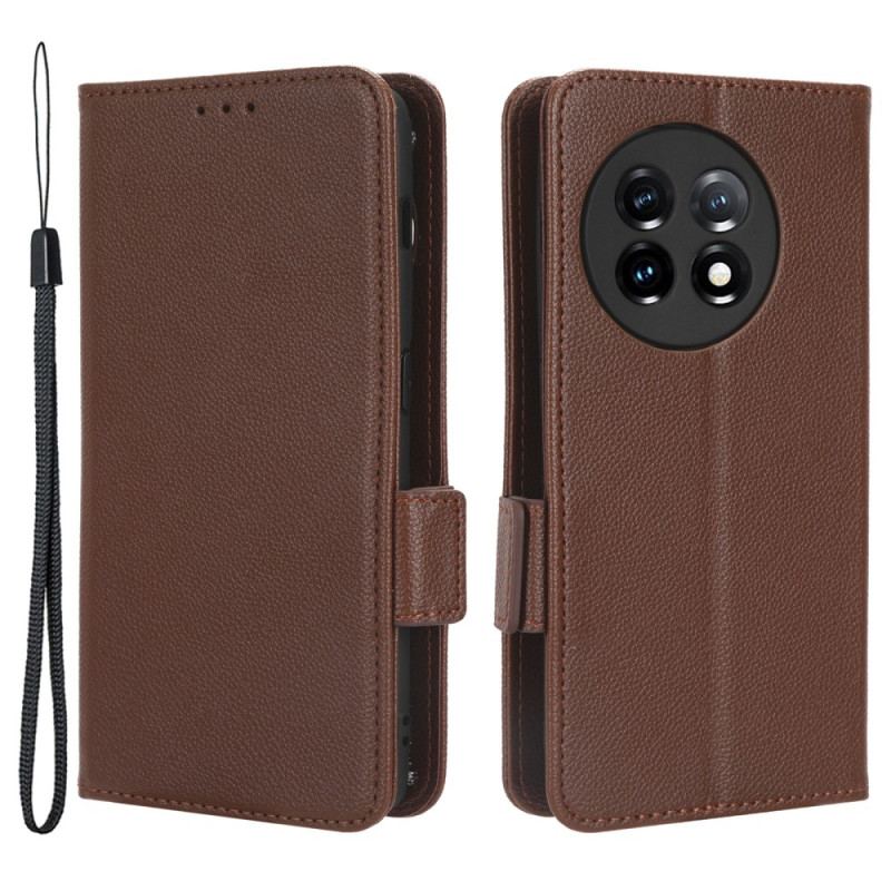 Flip Cover OnePlus 11 5G Læder Cover Flap Dobbelt Nye Farver