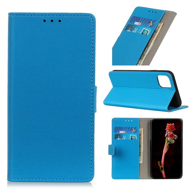 Læder Cover Samsung Galaxy A71 Ultra Imiteret Læder