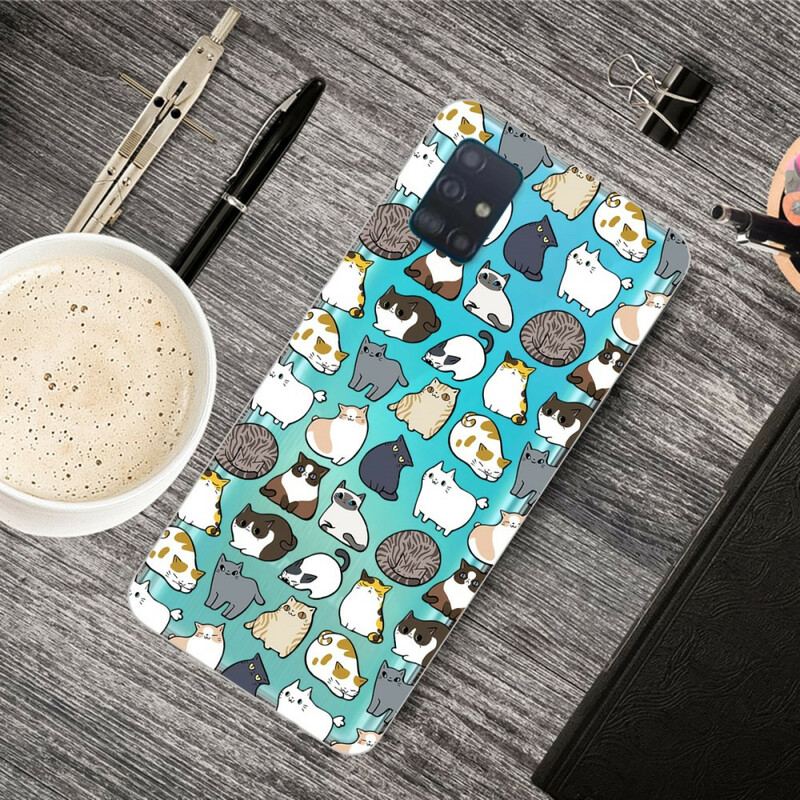 Mobilcover Samsung Galaxy A71 Topkatte