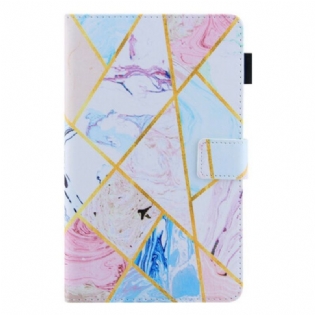 Flip Cover Samsung Galaxy Tab A7 Lite Marmor Indflydelse