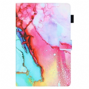 Flip Cover Samsung Galaxy Tab A7 Lite Marmor Stil