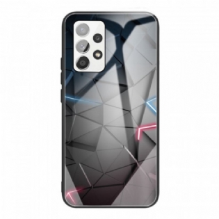Cover Samsung Galaxy A53 5G Hærdet Glas Geometri