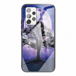 Cover Samsung Galaxy A53 5G Hærdet Glas Træ