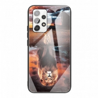 Cover Samsung Galaxy A53 5G Lion Cub's Dream Hærdet Glas