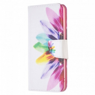 Flip Cover Samsung Galaxy A53 5G Akvarel Blomst