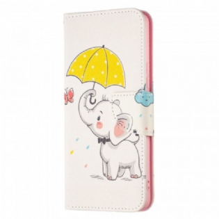 Flip Cover Samsung Galaxy A53 5G Baby Elefant