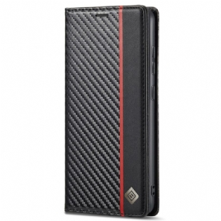Læder Cover Samsung Galaxy A53 5G Kulfiber Lc.imeeke