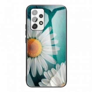 Mobilcover Samsung Galaxy A53 5G Daisy Hærdet Glas