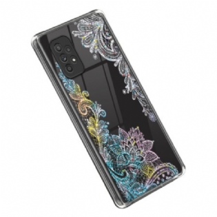 Mobilcover Samsung Galaxy A53 5G Sømløs Blondemandala