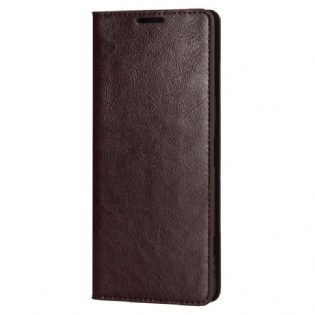 Cover Sony Xperia 1 IV Flip Cover Ægte Læder