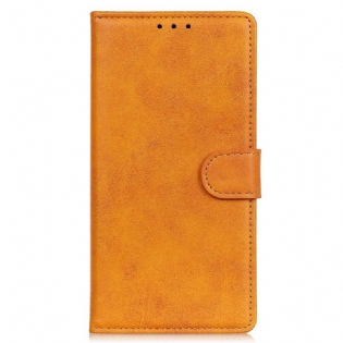 Flip Cover Sony Xperia 1 IV Effekt Af Mat Læder