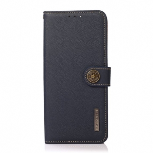 Flip Cover Sony Xperia 1 IV Khazneh Rfid Ægte Læder