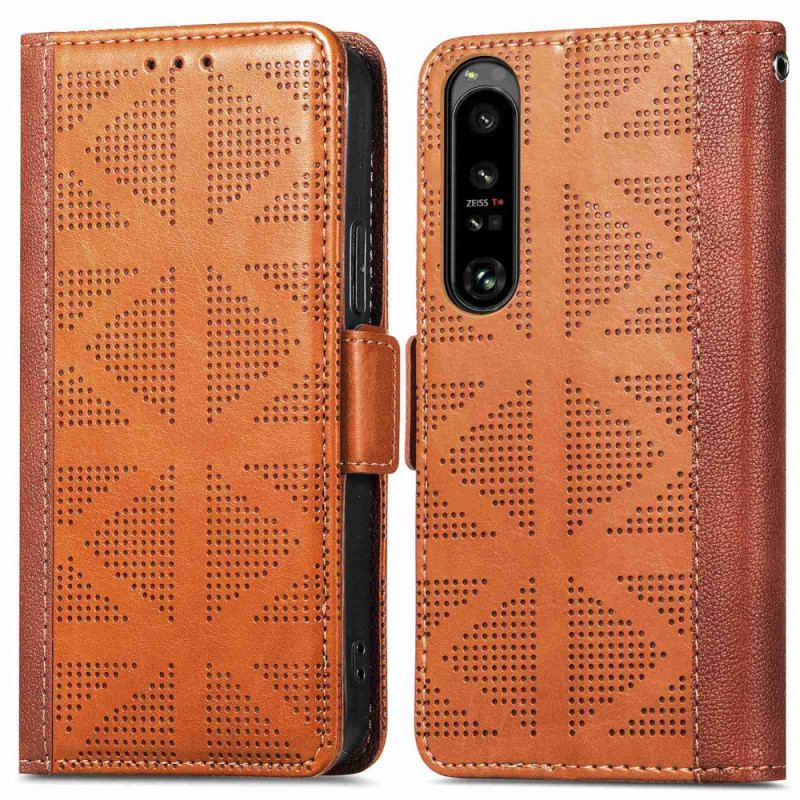 Læder Cover Sony Xperia 1 IV Stilfuld