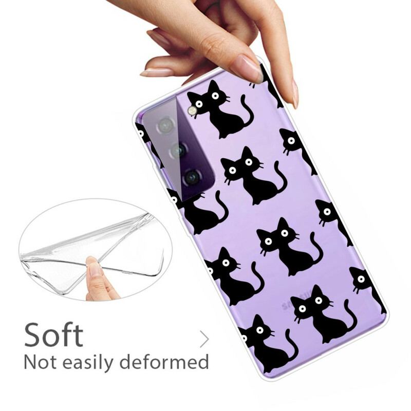 Cover Samsung Galaxy S21 FE Flere Sorte Katte