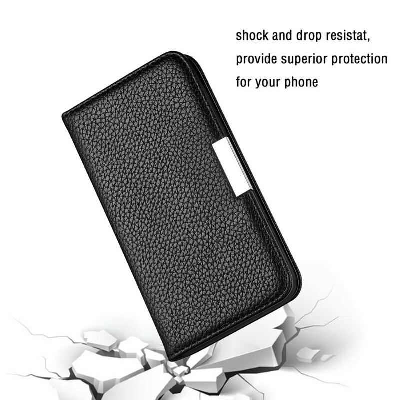Cover Samsung Galaxy S21 FE Flip Cover Imiteret Læder Litchi Ultra Chic