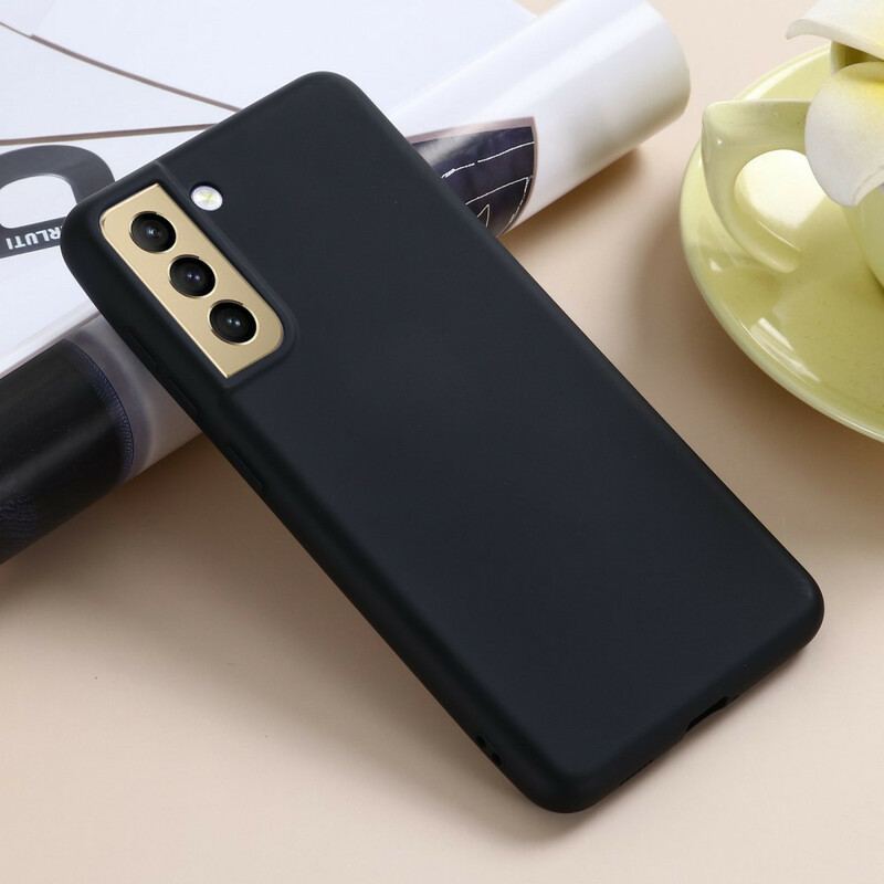 Cover Samsung Galaxy S21 FE Flydende Silikone Med Snor