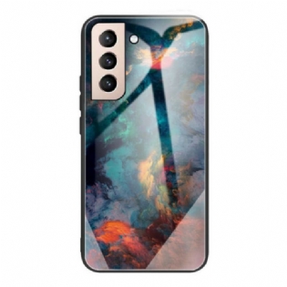 Cover Samsung Galaxy S21 FE Himmelhærdet Glas