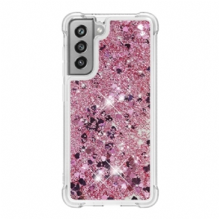 Cover Samsung Galaxy S21 FE Ønsker Pailletter