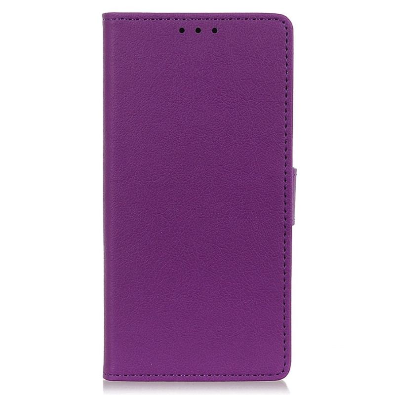 Flip Cover Poco M5 Klassisk Kunstlæder