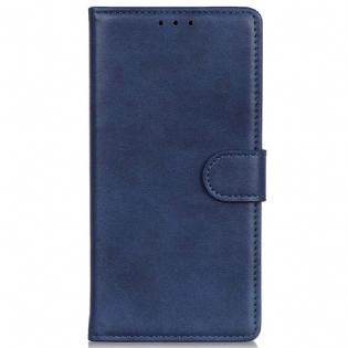 Flip Cover Poco M5 Mat Imiteret Læder