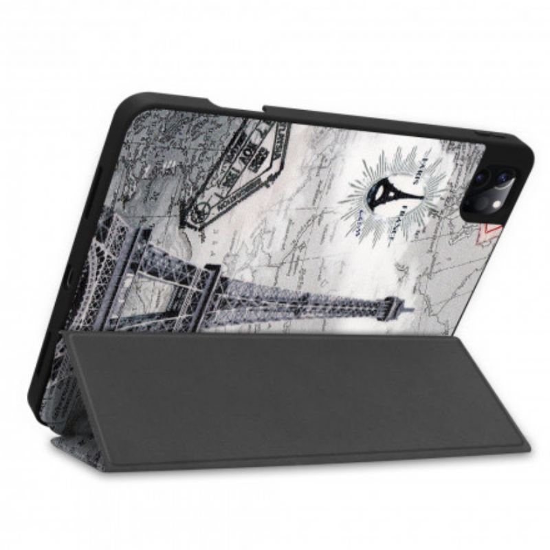 Cover iPad Pro 11" (2022) Eiffeltårnet Stylus Holder