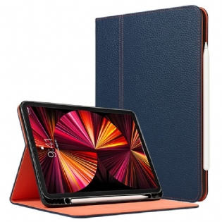 Etui iPad Pro 11" (2022) Ægte Litchi Læder