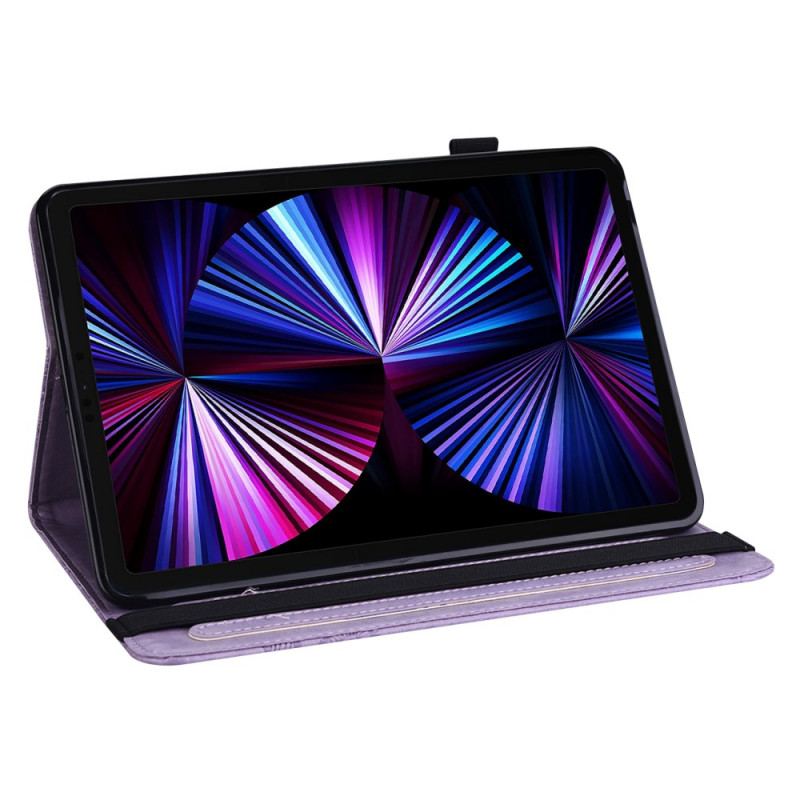 Etui iPad Pro 11" (2022) Stiliserede Sommerfugle
