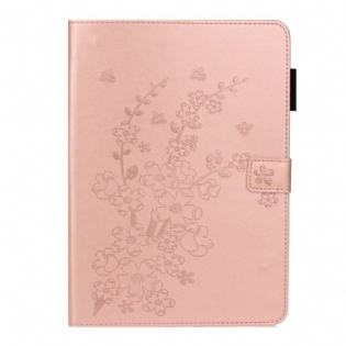 Flip Cover iPad Pro 11" (2022) Blomster
