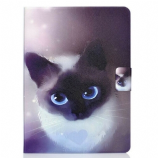 Flip Cover iPad Pro 11" (2022) Kat Med Blå Øjne