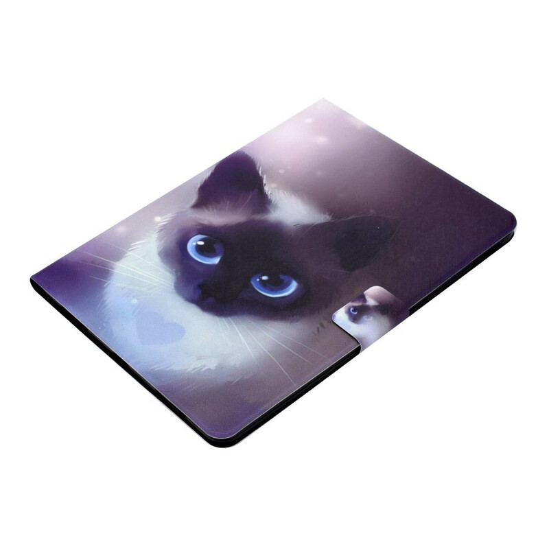 Flip Cover iPad Pro 11" (2022) Kat Med Blå Øjne