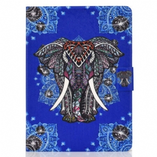 Flip Cover iPad Pro 11" (2022) Mandala Elefant