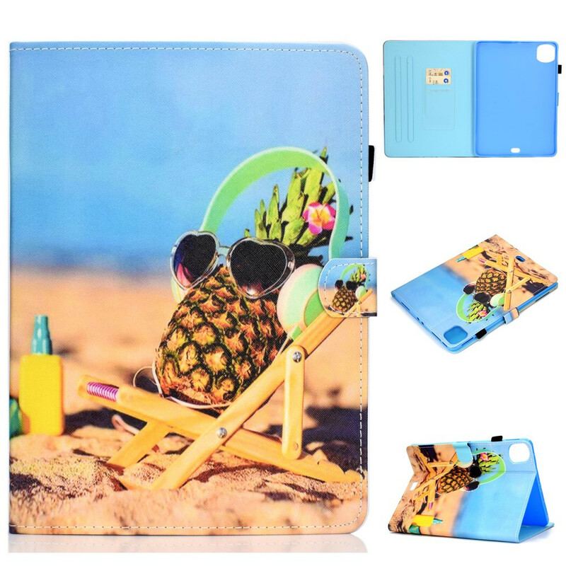 Flip Cover iPad Pro 11" (2022) Pineapple Beach