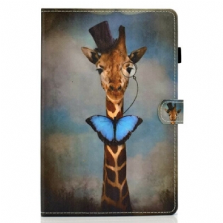 Læder Cover iPad Pro 11" (2022) Klassisk Giraf