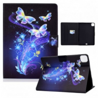 Læder Cover iPad Pro 11" (2022) Magiske Sommerfugle