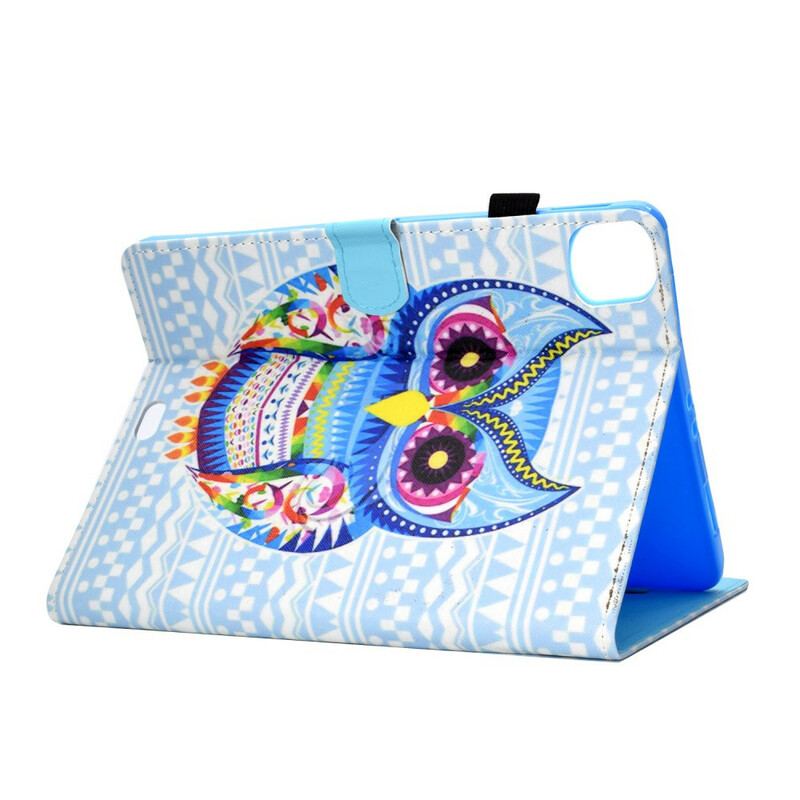 Læder Cover iPad Pro 11" (2022) Ugle Art