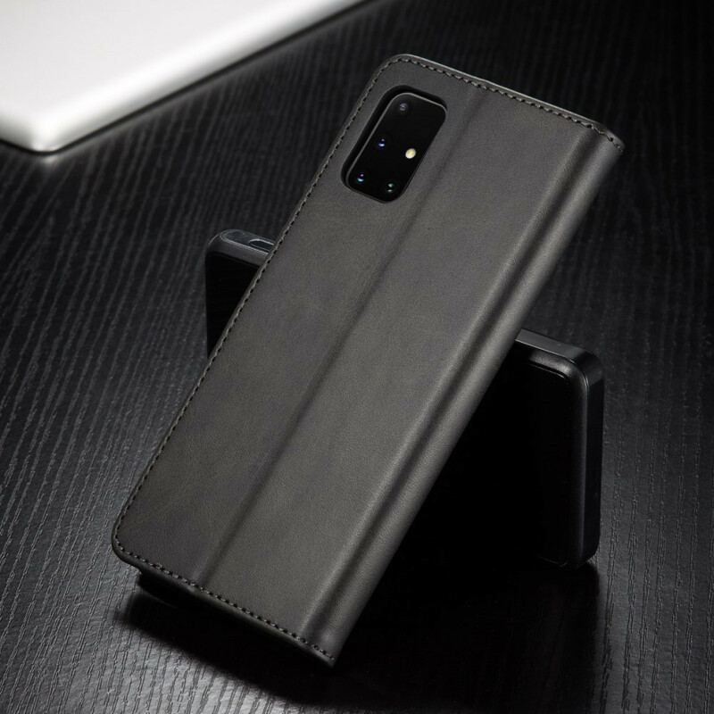 Flip Cover Samsung Galaxy A51 5G Lc.imeeke Lædereffekt