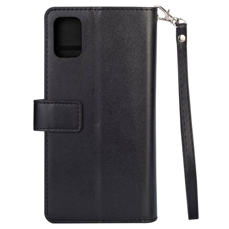 Flip Cover Samsung Galaxy A51 5G Pung Med Snor